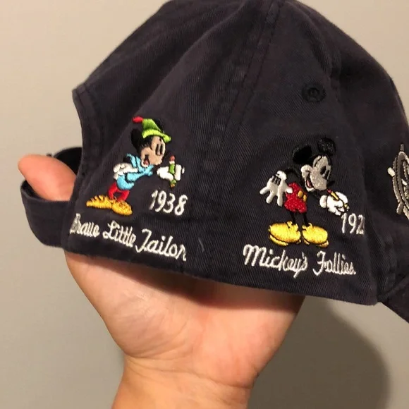 Walt Disney World Mickey Mouse Generations Classic Collection Baseball Hat - Picture 4 of 6